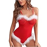 Sexy Dessous Damen FüR Sex, Lack UnterwäSche BH Slip Set Dessous FüR GroßE GrößEn Body Dessous...