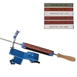 diceevil Professionelles Messerschärfgerät with Quick Release Multipurpose Fixed-Angle Knife...