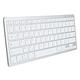 ANGGREK Tastatur, Tragbare Kabellose -Tastatur, Reaktionsschnell, Ergonomisch, Kompakt, rutschfest,...