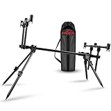 Paradox Fishing Rod Pod 3 Ruten – flexibel verstellbar - Rod-Pod rodpod Rutenhalter Angel- Karpfen...