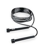 Springseil, Speed Rope 3 Meter, schwarz