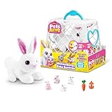 Pets Alive Mommy Bunny Surprise von ZURU, realistischer, elektronischer Plüschhasen-Roboter,...