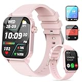 TRAUSI Smart Watches für Damen Herren, 1,8 Zoll HD Smartwatch mit 120 Sportmodi,...