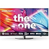 Philips Ambilight 55OLED809 Smart TV OLED 4K – Display 55 Zoll, Plattform P5 AI Perfect Picture...