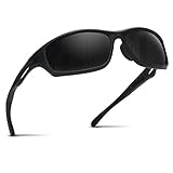 Occffy Polarisierte Sportbrille Sonnenbrille Fahrradbrille mit UV400 Schutz für Herren Autofahren...