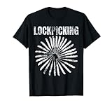 Lockpicking Tools Hobby Schlosser Geschenke Vintage Lockpicking T-Shirt