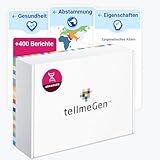 tellmeGen Advanced DNA-Analyse (Gesundheit + Eigenschaften + Wellness + Abstammung) Über 400...