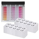 POWERHAUS24 Premium Rapid Tester mit 200 Testtabletten, 100x freies Chlor/Brom und 100x pH,...
