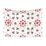 WZYCWB Kleine Haustierdecke, 8-Wege-Rotation, mehrfarbig, Hundehüttenmatte, Katzenkorb-Futter,...