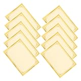 Mikikit 10 Stück Teiliges Zertifikat Innenpapier mit Abgerundeten Ecken Langlebiges Glattes...