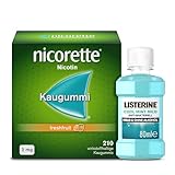 NICORETTE Kaugummi Vorratspack 2mg freshfruit – Nikotinkaugummi zur Raucherentwöhnung –...
