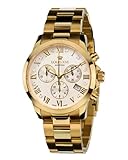 LOUIS XVI Athos Pour Femme 515 - Ø 38 mm - Armbanduhr Damen - Wasserdicht - Uhr mit Saphirglas -...