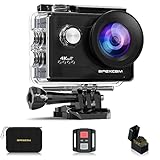 Apexcam M80Air Action Cam 4K30FPS 20MP WiFi Sportskamera Unterwasserkamera 40m Wasserdicht 170 °...