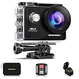 Apexcam 4K Action cam 20MP WiFi Sports Kamera Ultra HD Unterwasserkamera 40m 170 ° Weitwinkel 2.4G...