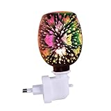 VICASKY Aroma Wachsschmelzlampe Mit Eu-stecker Rauchfreie Elektrische Duftlampe Kreativer Bunter...