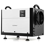 COSTWAY Luftentfeuchter mit 3 Modi & 24H Timer, Bautrockner hängend & freistehend 2in1, Industrie...