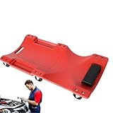 Rollcontainer für Arbeiten unter dem Fahrzeug, Rollbrett für die Arbeit im Auto | 91 cm mit dicken...