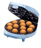 Bestron Waffeleisen für Cake-Pop's im Retro Design, Cake-Pop-Maker inkl. Cake-Pop-Butler, Gabel &...