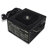 Tecnoware ATX-Netzteil 500W für PC - Leises Lüfterrad 12 cm - Steckverbinder 2 x SATA, 1 x...