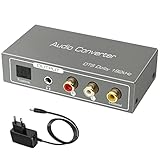 HDMI ARC Audio Extractor, Digital-to-analog audio converter. HDMI ARC/Toslink/Coaxial to coaxial and...