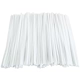 FANGZIDM 200 Stück Pfeifenreiniger Weiß 300x6mm, Pfeifenputzer zum Basteln Kreative DIY...