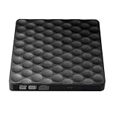 ZGJIAJU DVD Spieler USB+Type-C Dual-Interface-DVD-Recorder Desktop-PC Notebook-Recorder Externes...