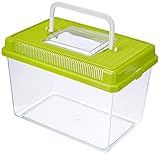 Ferplast Aquarium aus Kunststoff für Fische GEO Medium Tank 2,5 L Behälter für Kleintiere...