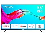 DYON Smart 55 VX 139 cm (55 Zoll) Fernseher (4K UHD Smart TV, HD Triple Tuner (DVB-C/-S2/-T2), App...