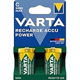 Varta VARTA Recharge Accu Power C 3000 mAh Blister 2 Baby (C)-Akku Alkali-Mangan 1.5 V 2 St.