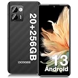 DOOGEE N50 Pro Handy, 20GB+256GB/TF 1TB Smartphone, 6.52' HD+ Android 13 Smartphone ohne vertrag,...