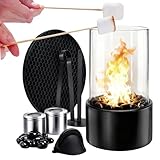 Mini Kamin - Schreibtisch Alkohol Kamin Heimdekoration,Tischwärmer Für Das Schlafzimmer - Für...