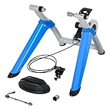 HOMCOM Rollentrainer Fahrradtrainer Heimtrainer mit 8-Stufen-Widerstand Magnetbremse für 650C,...