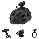 Mini-Kamera Sportkamera, 120°Weitwinkel Fahrrad Helmkamera, HD 1080P wasserdichte Sports Kamera mit...
