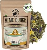 NanaNatura's BIO Kräutertee 'ATME DURCH' 100g | mit handverlesenen Bio-Alpenkräutern Ananasminze &...
