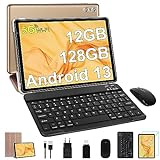 SEBBE Tablet 10 Zoll Android 13 Tablet PC 12GB RAM + 128GB ROM (1TB TF) Octa-Core 2.0 GHz, GMS |...