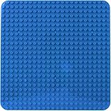 Große Bauplatte Kompatibel mit Lego Duplo Platten,38.4 * 38.4cm Classic Grundplatte mit 24 x 24...