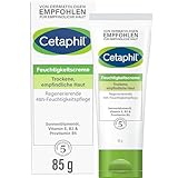 Cetaphil Feuchtigkeitscreme, 85ml, Für trockene, empfindliche Haut, Spendet intensiv 48h...