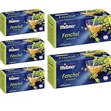 Meßmer Tee Fenchel Tee 25 ST x 5 er Pack