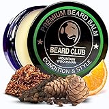 Premium Qualitäts Balsam für den Bart | Mountain Woodsman Natürlich Bartbalsam | Bart Conditioner...