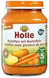 Holle Bio Karotten mit Kartoffeln (6 x 190 gr)