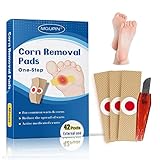MQUPIN Corn Removal Pads, Warzen Remover, Corn Remover Pads, Corn Removal Pflaster mit Loch, Corn...