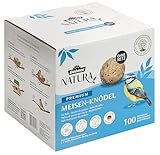 Dehner Natura Premium Meisenknödel ohne Netz, ganzjähriges Wildvogelfutter...