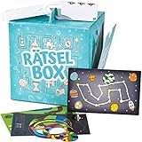 Rätselbox - Geschenkbox: 3 Rätsel lösen zum Öffnen - Ähnlichkeit mit Exit Game -...