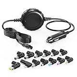 Zolt Auto Ladegerät Universal Laptop USB Typ C Ladegerät Netzteil Ladekabel für Lenovo HP Dell...