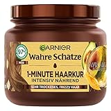 Garnier Wahre Schätze Nährende 1-Minute Haarkur für sehr trockenes und frizzy Haar, Mit...