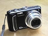 Panasonic DMC-TZ5-K Digitalkamera (9 Megapixel, 10-fach opt. Zoom, 7,6 cm (3 Zoll) Display,...