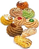 Sizilianische kekse großpackung mit Mandelpaste | 600 gr Geschenkverpackung | Kekse einzeln...