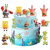 YOGARTH 6 Stück Mini Figuren Set, Figuren Tortendeko, Tortenfiguren, Kuchen Deko Junge Mädchen,...