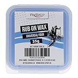 RiSki Rub On Ski Wax - Aufreibwax für Tourenski und Skifelle - universal 35g