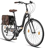 Licorne Bike Stella Plus Premium City Bike Aluminium Fahrrad für Mädchen, Jungen, Herren und Damen...